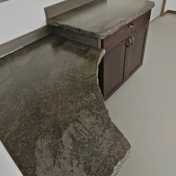 Concrete Countertop Shop break room