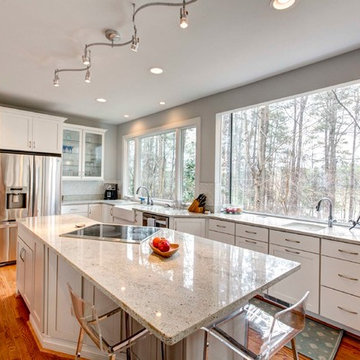 Larger windows for lake view