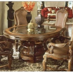 AICO Furniture - Tuscano Round Dining Table - 34001DT - Furniture