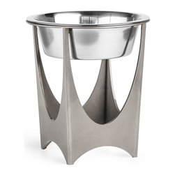 M3LD Steel Ella Pet Dish (Large) - Pet Bowls And Feeding