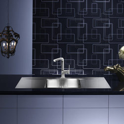 Blanco BLANCOFLOW MicroEdge 1 Hole Kitchen Sink 516348 - Kitchen Sinks