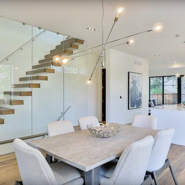 Soudan stairs and dining room