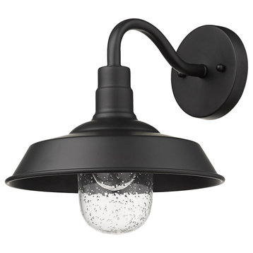 Acclaim Lighting 1732 Burry 10" Tall Outdoor Wall Sconce - Matte Black