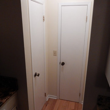 Big thing - big help, turning small pantry into Washer and Dryer closet