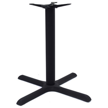 Cain X-Base for 36-42" Table Tops, Black