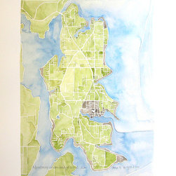 Bainbridge Island Washington - Artwork