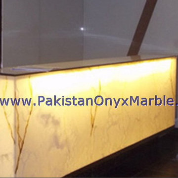 backlit onyx contertops backlighting onyx bars recepition Countertops