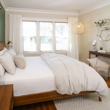 Serene Green Primary Bedroom