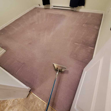 Move-out Carpet Steam Cleaning Service of Basment Suite in Coquitlam BC Canada