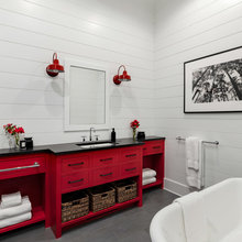 Silver Birch - Den Powder Room Vanity