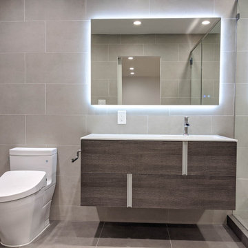Waterfront Modern Master Bath