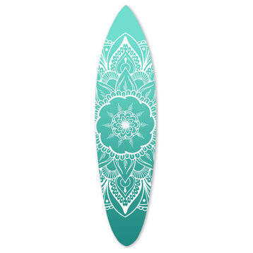 Serenity Surfboard Wall Art - Multi