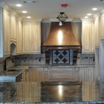 Neutral color  diamond design tile work