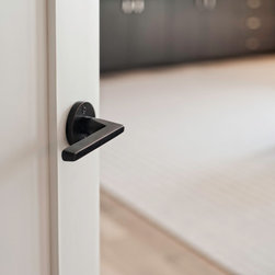 Emtek - Helios Lever on Disk Rosette - Door Levers