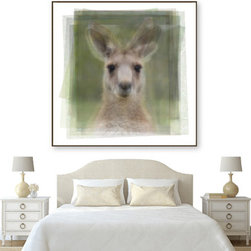 Kangaroo Portrait Artwork - Fine Art Prints