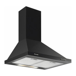 Hotte d&eacute;corative murale L60 cm BRANDT AD1006B noir - Range Hoods And Vents