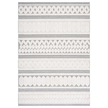 Safavieh Cottage Collection COT208A Rug, Ivory/Grey, 8' X 10'