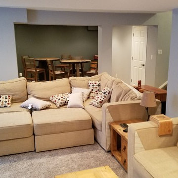 FINISHED BASEMENT: DENKE RESIDENCE