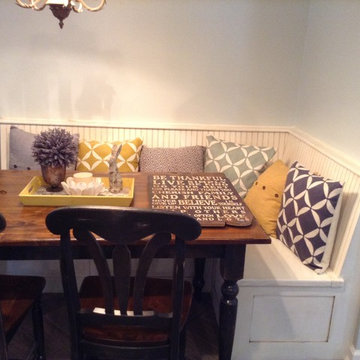 Beautiful kitchen addition with vaulted ceilings