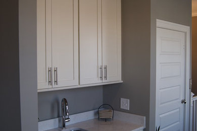 Inspiration for a transitional living room remodel in Baltimore