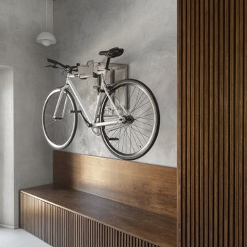 Zona living | Panca e bicicletta