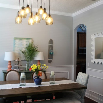 Coastal Contemporary Dining Room - Fleming Island