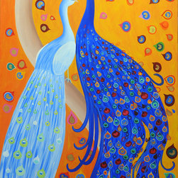 La Couleur de mon Amour, 36 x 60 in , sold - Paintings