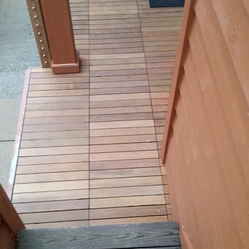 Ipe wood deck