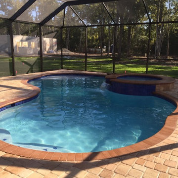 Custom Pool, Spa and Enclosure