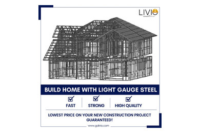 Build your home with Steel (LGS) (same $ as wood)