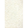 Bashian Langdon Area Rug, White, 8'x10'