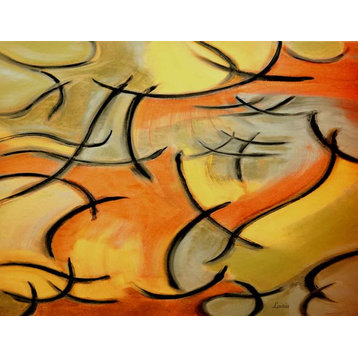 "Autumn Road" by Paul Laoria, Giclee Canvas Wall Art, 18"x24"