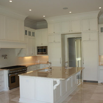 Fieldstone Kitchen with Inset Doors and Drawers