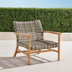Isola Lounge Chair in Natural Finish - Patio Furniture And Outdoor Furniture