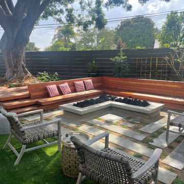 Fijian Mahogany Deck and Seating