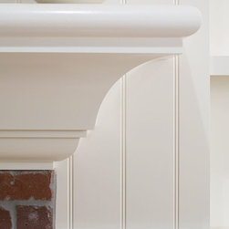 Surfside - Fireplace Mantel Detail - Custom Home - Nantucket, MA - Fireplace Mantels