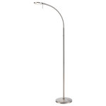 Arnsberg - Dessau Flex Floor Lamp - Dessau Flex Floor lamps from Arnsberg offer up helpful, adjustable task lighting to brighten your rooms. The sleek look is a great match for many decor styles. Choose from satin nickel, satin brass, bronze, and museum black finishes. Uses 10 Watt dimmable LED light with 3000K color temperature. Uses superior OSRAM SMD LED lights with exclusive Opto Semiconductor. These LED lights are smaller, more efficient and put out 1000 Lumens! Arnsberg offers meticulous German engineering to beautify your home.
