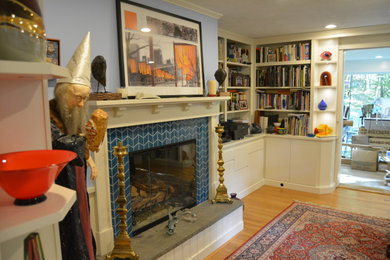 Eclectic home design photo in Boston