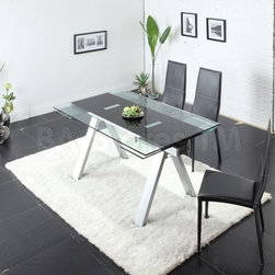 Primo 7 Pcs White Dining Set (Table and 6 Chairs) - Creative Furniture - Dining Sets