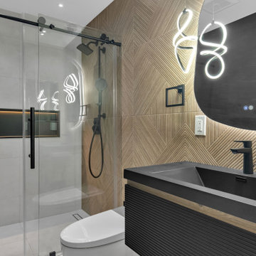 Modern Bathroom Remodels, Saratoga, CA