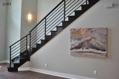 Photo of a transitional staircase in Other.