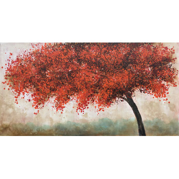 "Autumn Tree II" Oil Painting