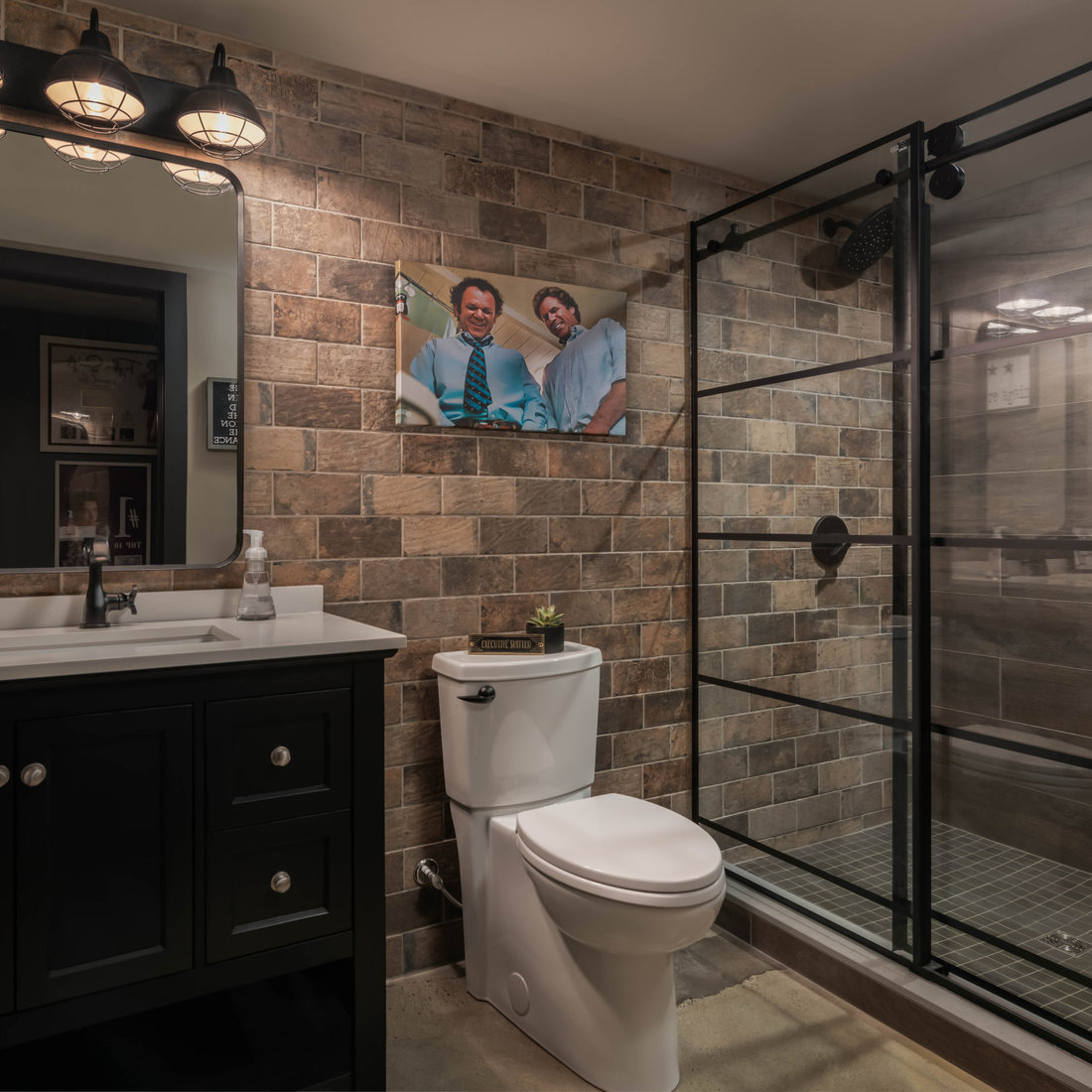 Rock Star Industrial Basement