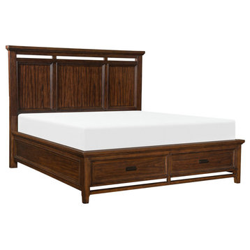 Tamsin Platform Bed With Drawers, Eastern King
