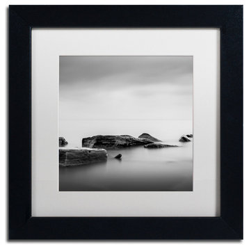 'Calm' Matted Framed Canvas Art by Dave MacVicar