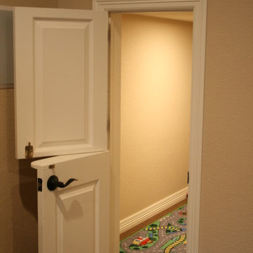 Dutch Door to Playroom in Castle Rock Basement Finish