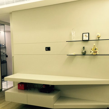TV wall cabinet