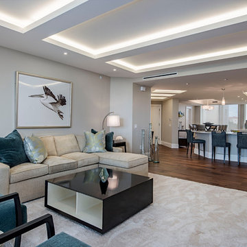 Naples - Pelican Bay - St. Raphael - Condo Remodel - Living Room