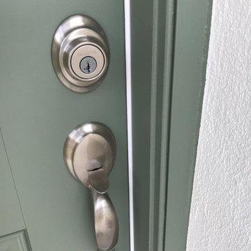 Home lock change install