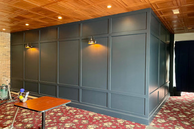 Inspiration for a dining room remodel in Chicago